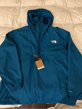 The North Face Teal Pullover Anorak Jacket